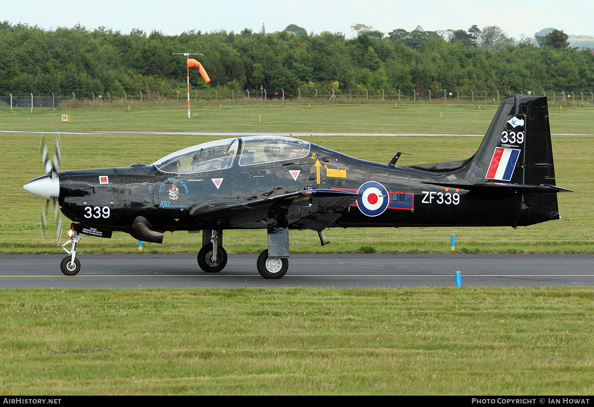 Aircraft Photo of ZF339 | Short S-312 Tucano T1 | UK - Air Force | AirHistory.net #338655
