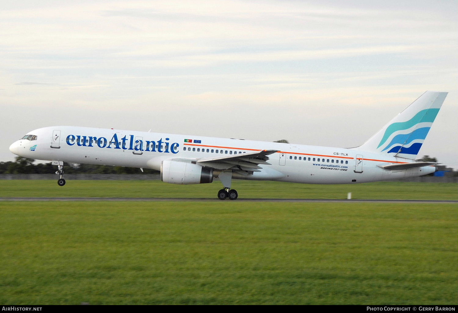 Aircraft Photo of CS-TLX | Boeing 757-2G5 | Euro Atlantic Airways | AirHistory.net #338700