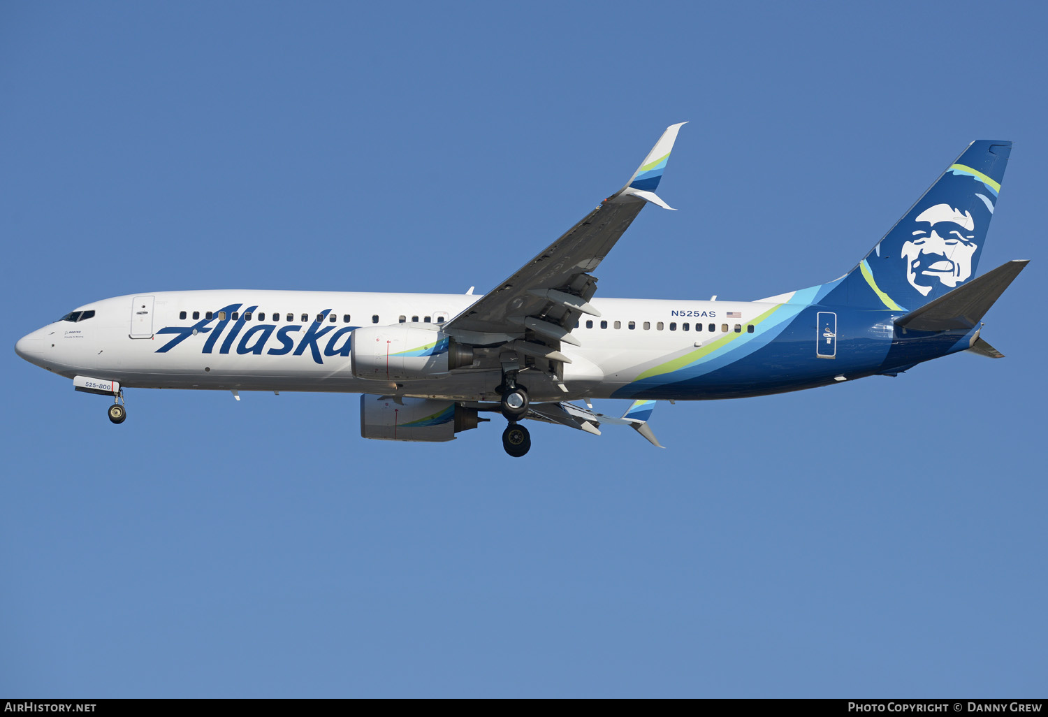 Aircraft Photo of N525AS | Boeing 737-890 | Alaska Airlines | AirHistory.net #338716