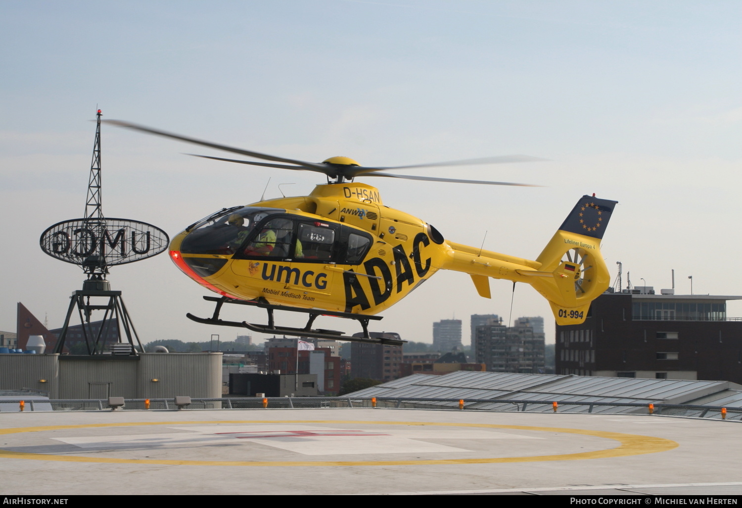 Aircraft Photo of D-HSAN | Eurocopter EC-135P-2 | ADAC Luftrettung | AirHistory.net #338718