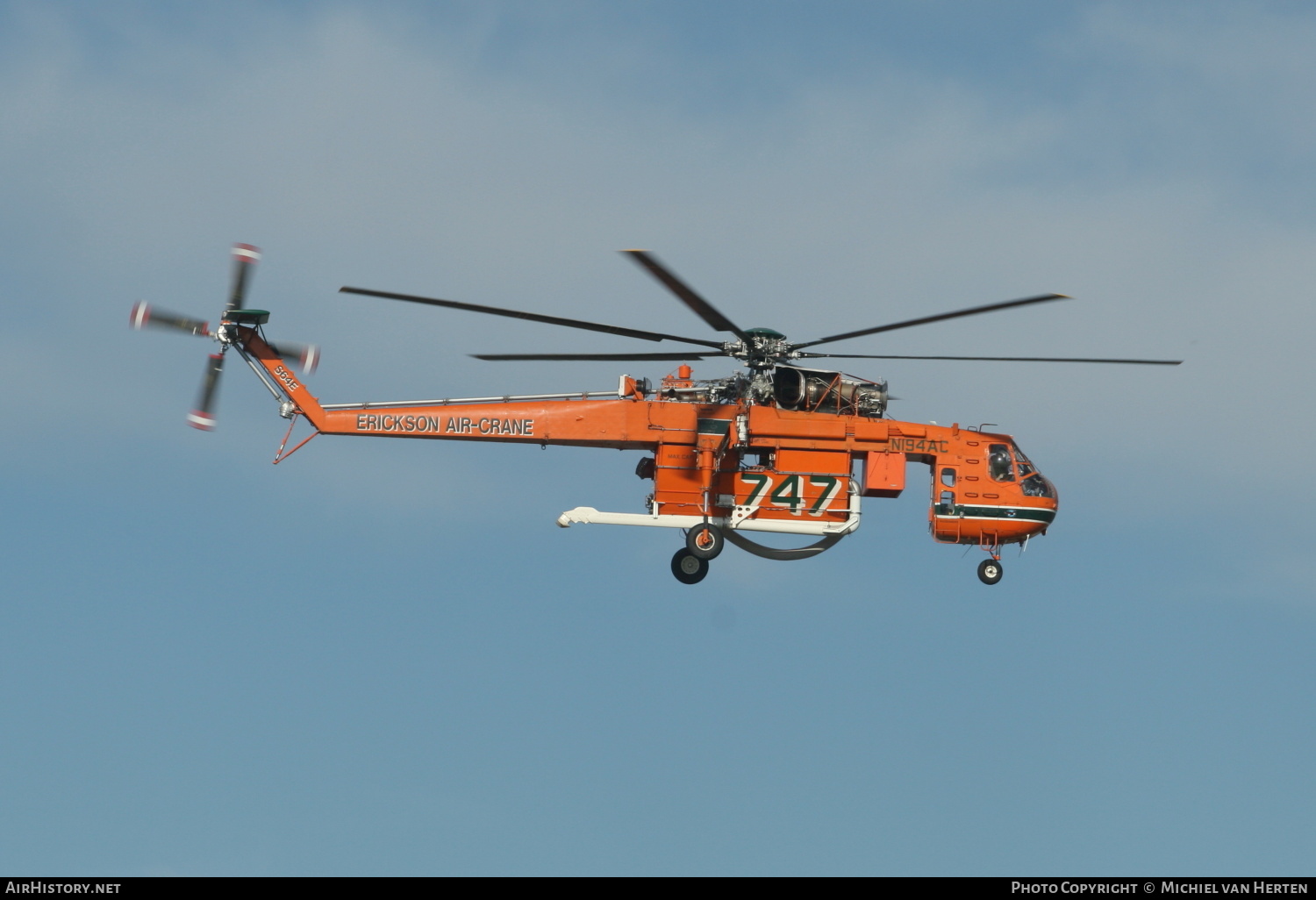 Aircraft Photo of N194AC | Erickson S-64E Aircrane | Erickson Air-Crane | AirHistory.net #338719