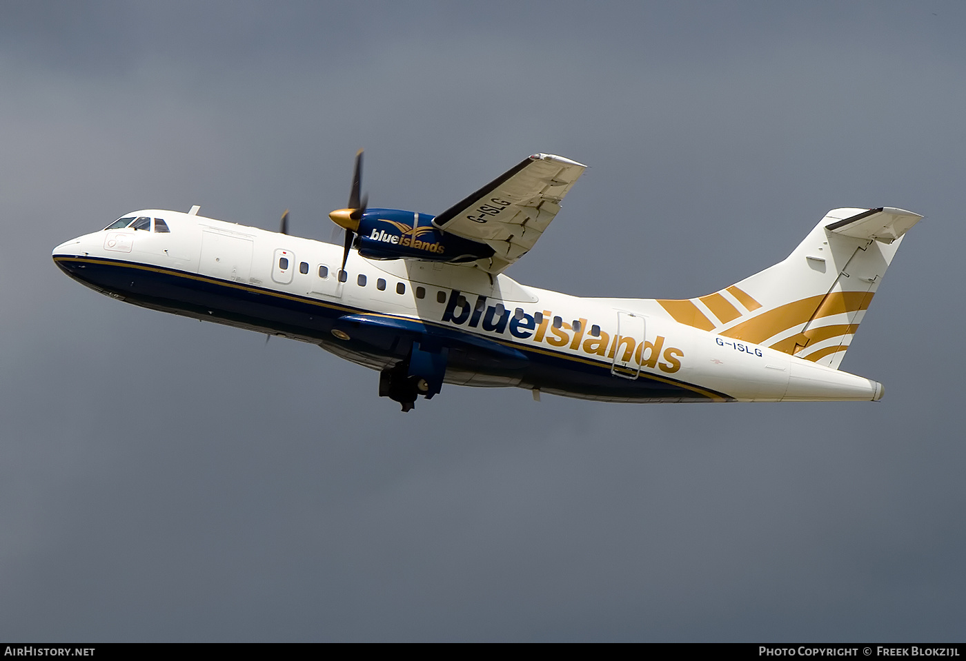 Aircraft Photo of G-ISLG | ATR ATR-42-300 | Blue Islands | AirHistory.net #338739