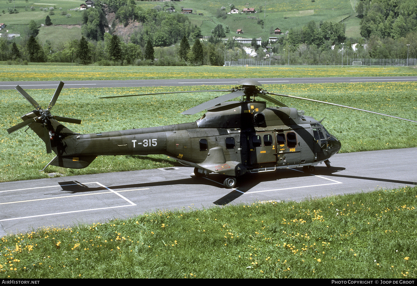 Aircraft Photo of T-315 | Aerospatiale TH89 Super Puma (AS-332M1) | Switzerland - Air Force | AirHistory.net #338740