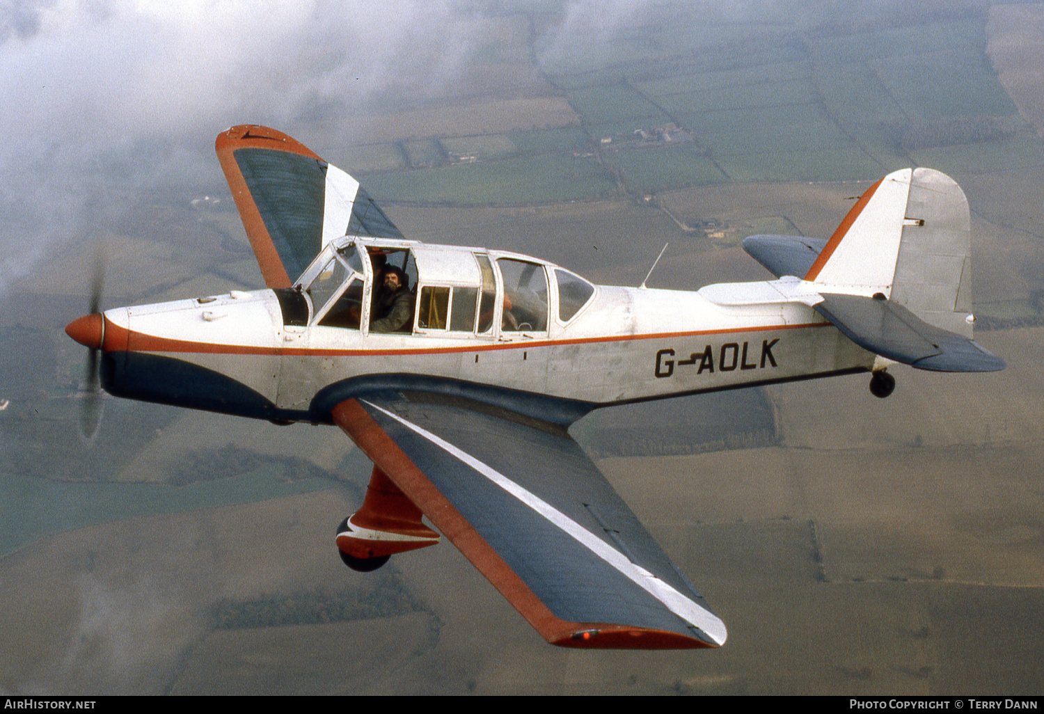 Aircraft Photo of G-AOLK | Percival P.40 Prentice T1 | AirHistory.net #338743