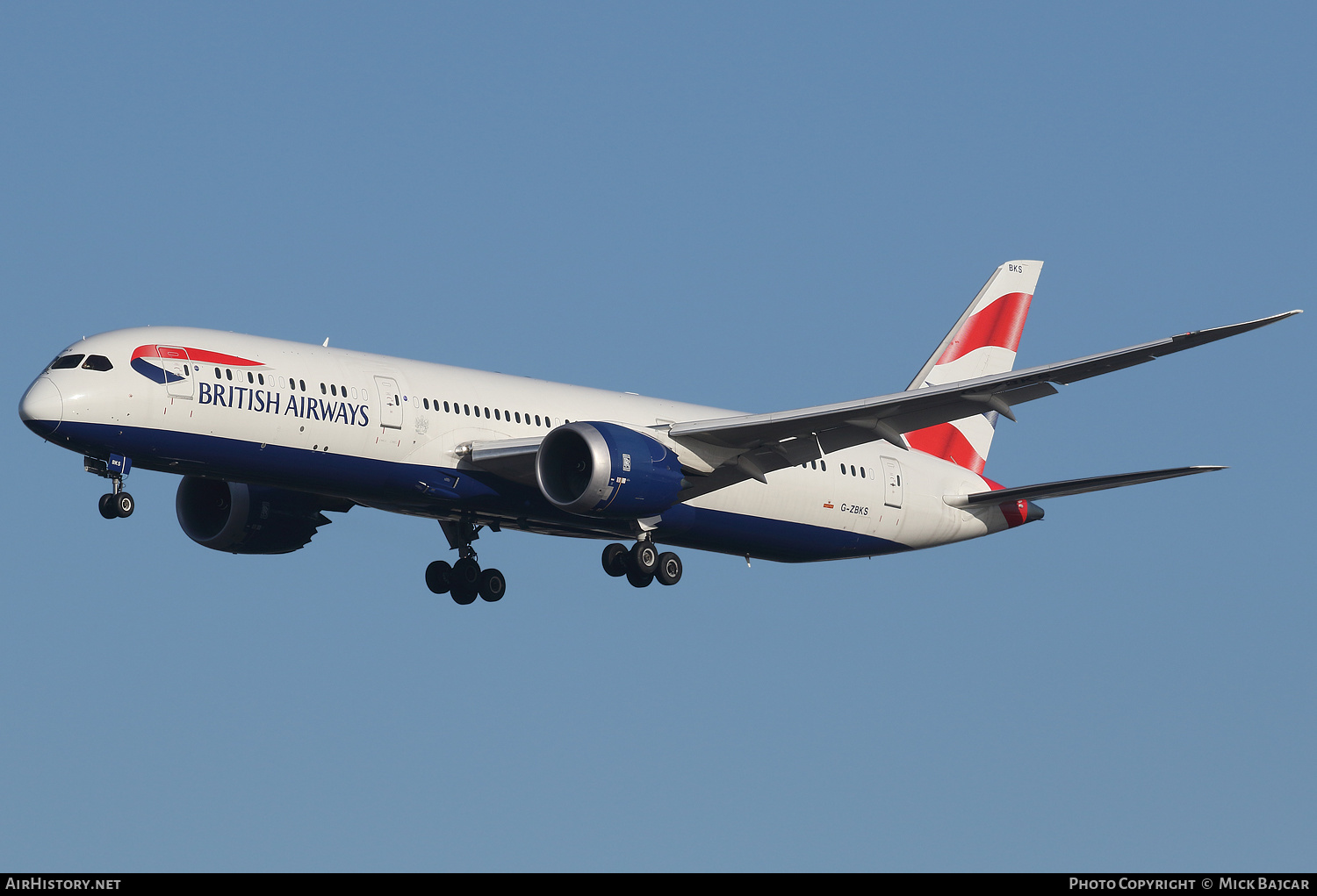 Aircraft Photo of G-ZBKS | Boeing 787-9 Dreamliner | British Airways | AirHistory.net #338752