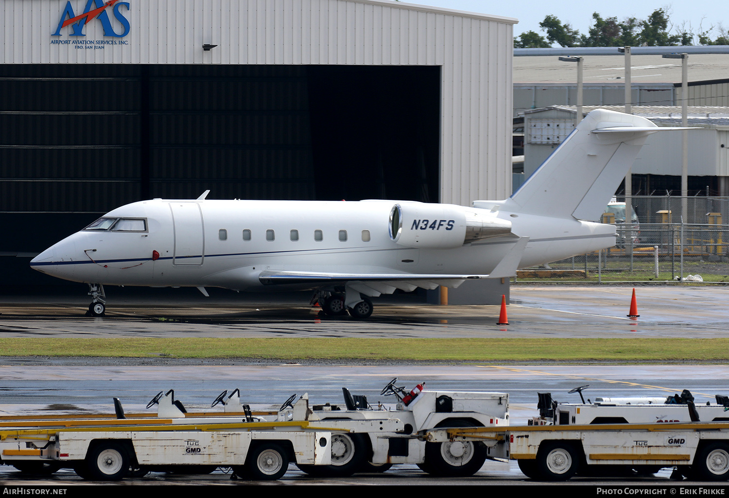 Aircraft Photo of N34FS | Bombardier Challenger 604 (CL-600-2B16) | AirHistory.net #338770