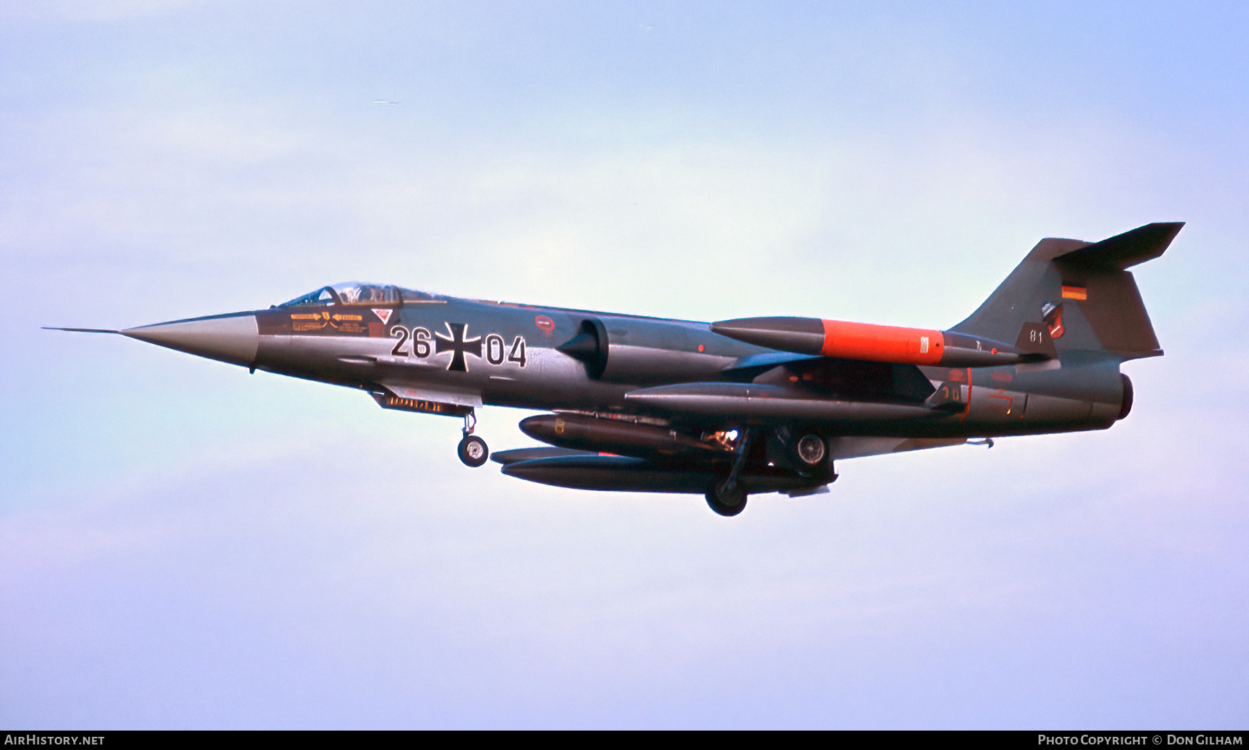 Aircraft Photo of 2604 | Lockheed F-104G Starfighter | Germany - Air Force | AirHistory.net #338777