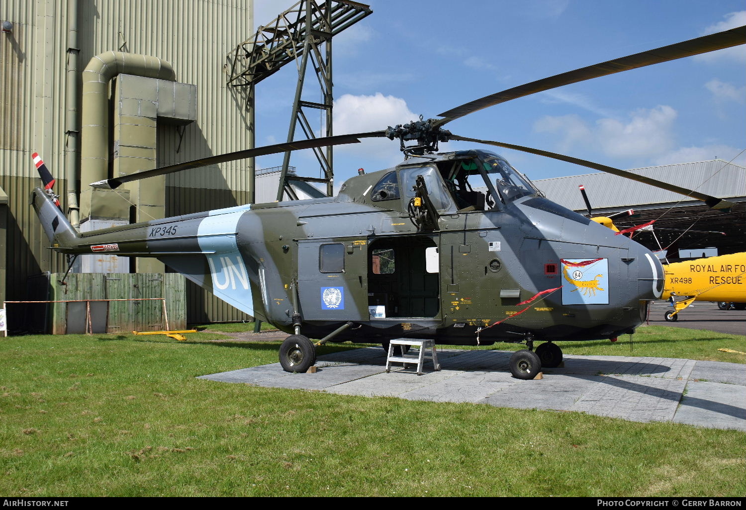 Aircraft Photo of XP345 | Westland WS-55-3 Whirlwind HAR10 | UK - Air Force | AirHistory.net #338778