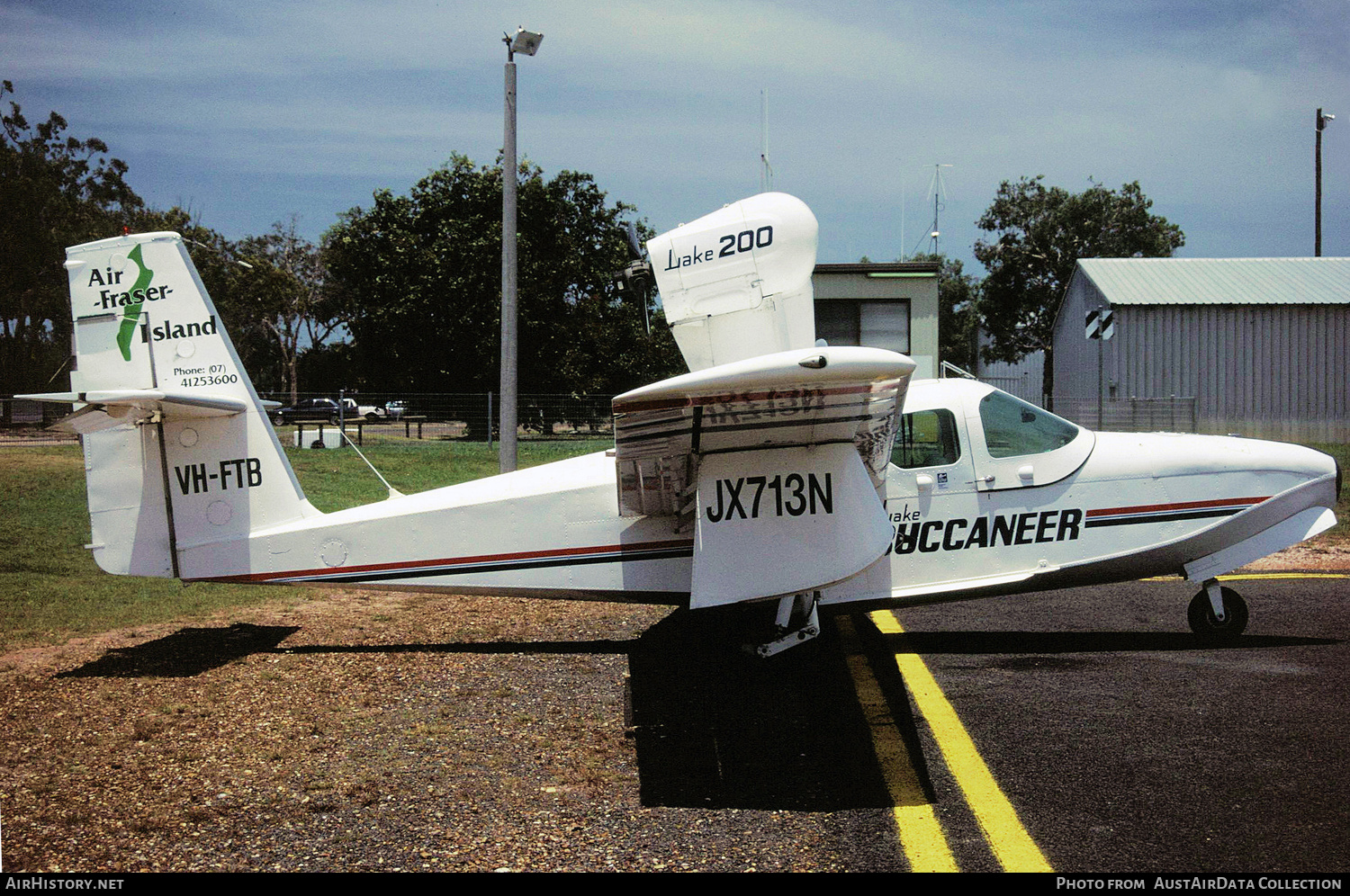 Aircraft Photo of VH-FTB | Lake LA-4-200 Buccaneer | Air Fraser Island | AirHistory.net #338804