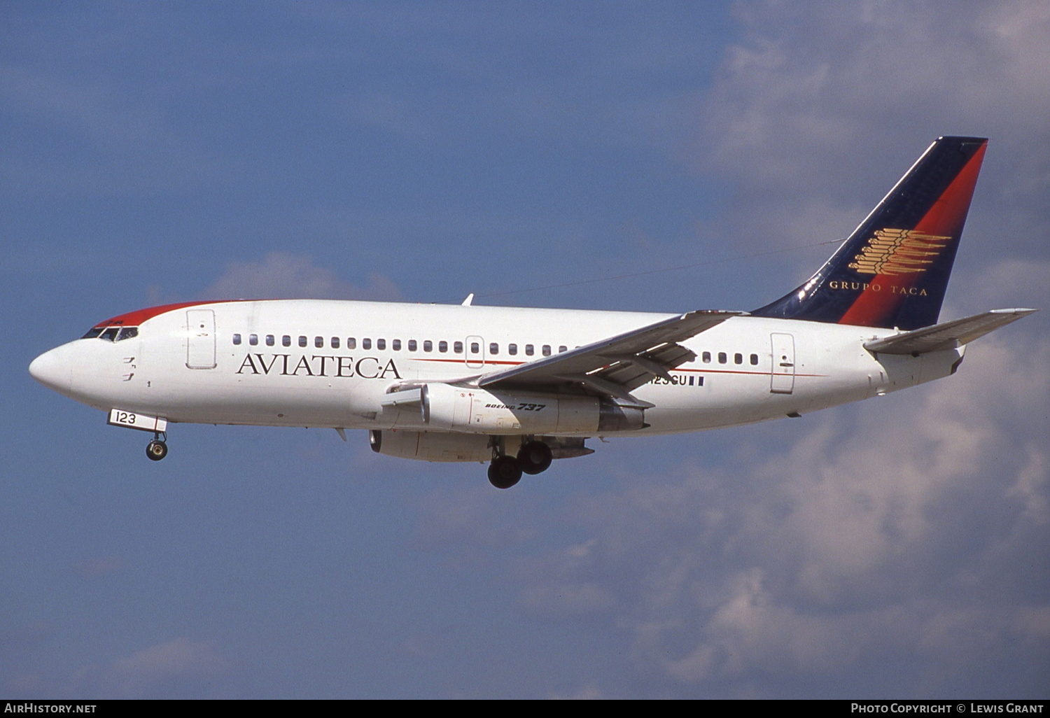 Aircraft Photo of N123GU | Boeing 737-2H6/Adv | Aviateca | AirHistory.net #338818