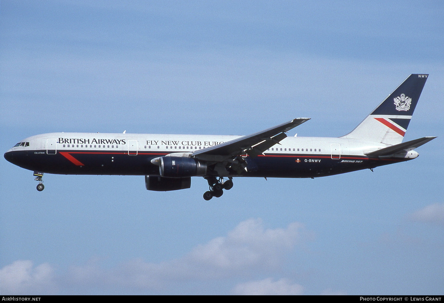 Aircraft Photo of G-BNWV | Boeing 767-336/ER | British Airways | AirHistory.net #338826