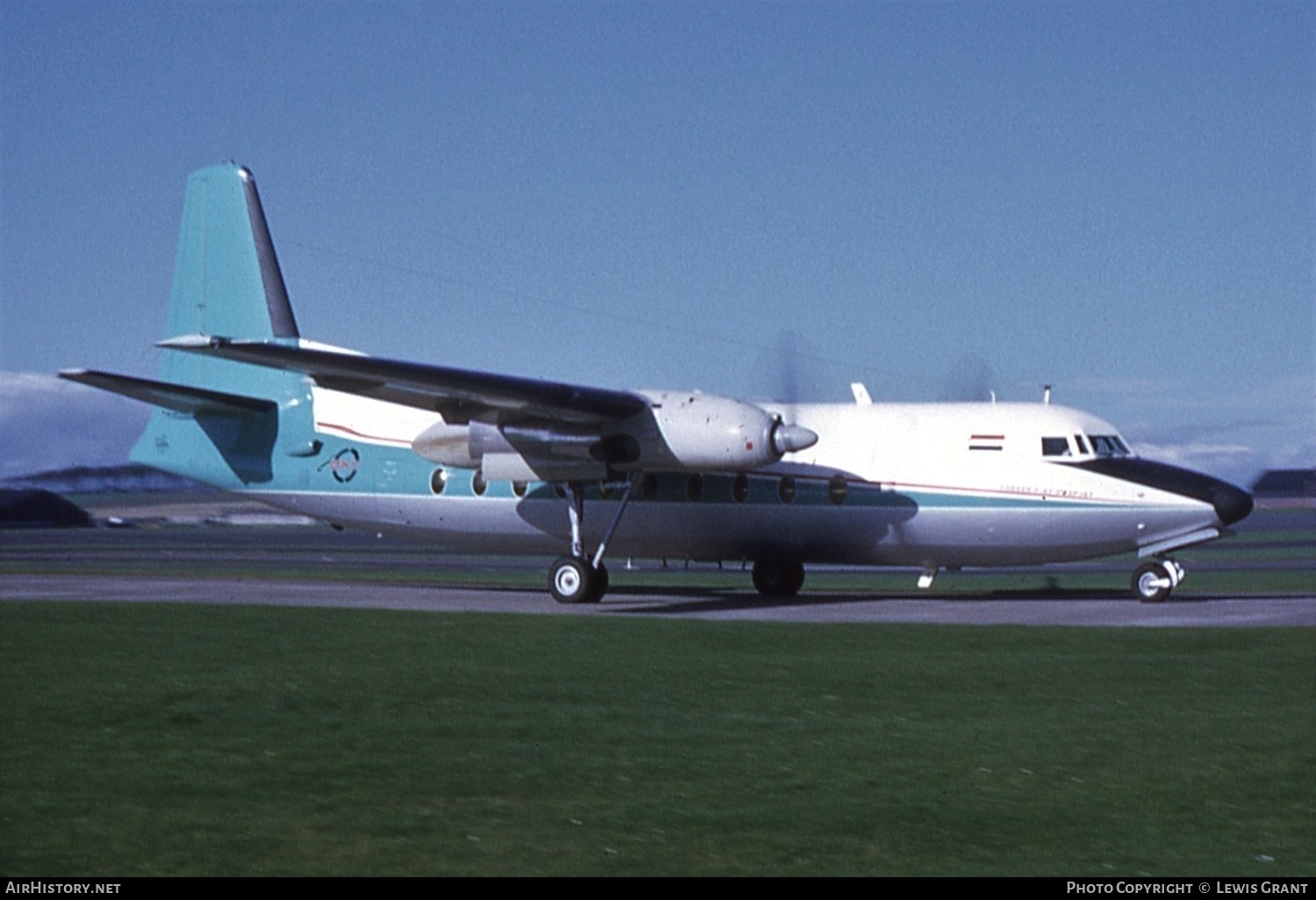 Aircraft Photo of N20XY | Fokker F27-400 Friendship | Oxy - Occidental Petroleum | AirHistory.net #338827