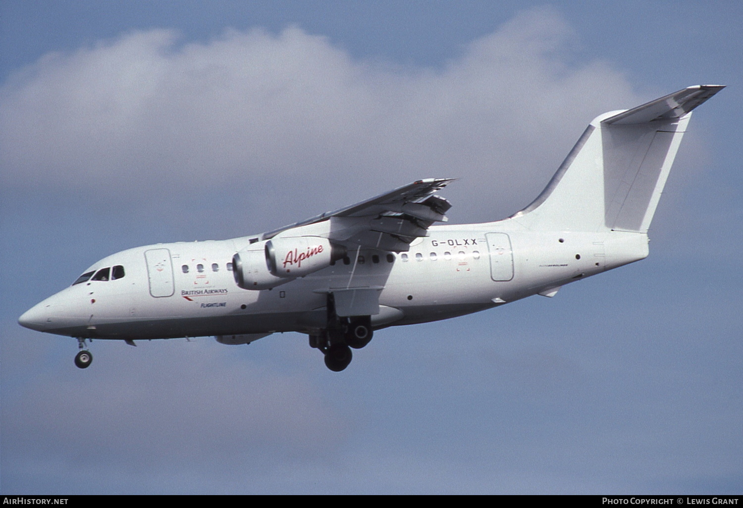 Aircraft Photo of G-OLXX | British Aerospace Avro 146-RJ70 | Flightline | AirHistory.net #338837
