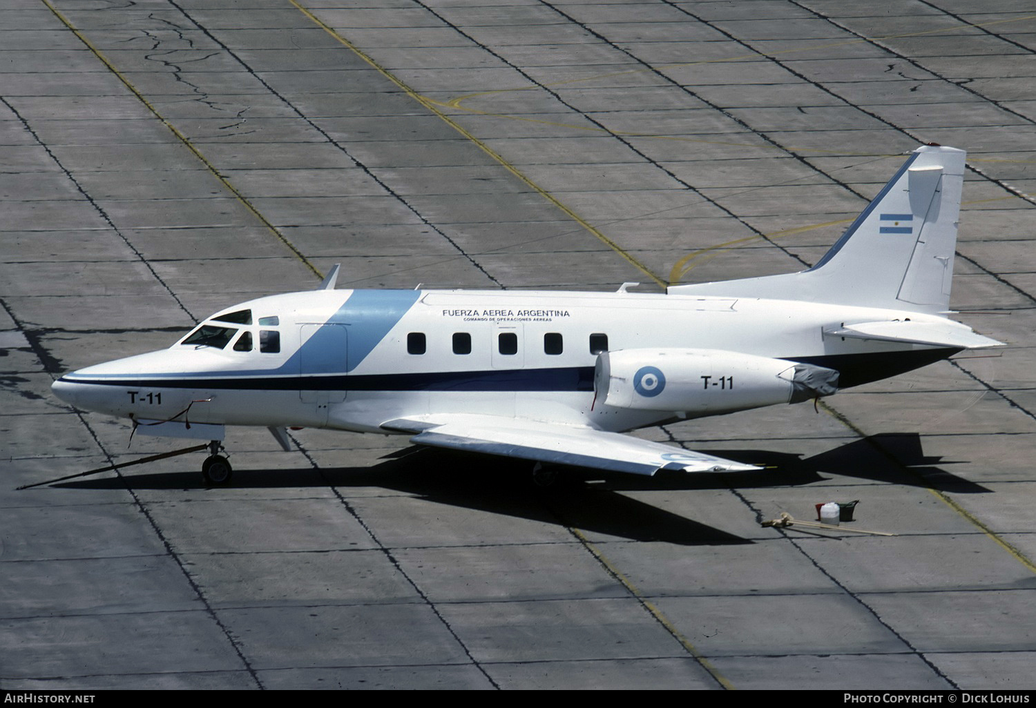 Aircraft Photo of T-11 | North American Rockwell NA-380 Sabreliner 75A | Argentina - Air Force | AirHistory.net #338839