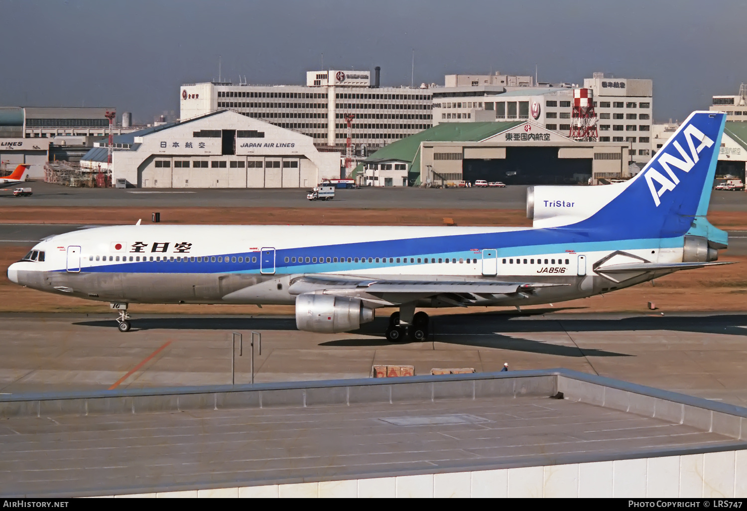 Aircraft Photo of JA8516 | Lockheed L-1011-385-1 TriStar 1 | All Nippon Airways - ANA | AirHistory.net #338858