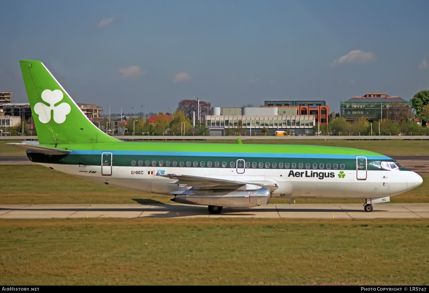 Aircraft Photo of EI-BEC | Boeing 737-248/Adv | Aer Lingus | AirHistory.net #338861