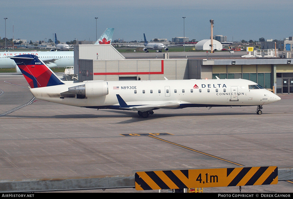Aircraft Photo of N8930E | Bombardier CRJ-200LR (CL-600-2B19) | Delta Connection | AirHistory.net #338876