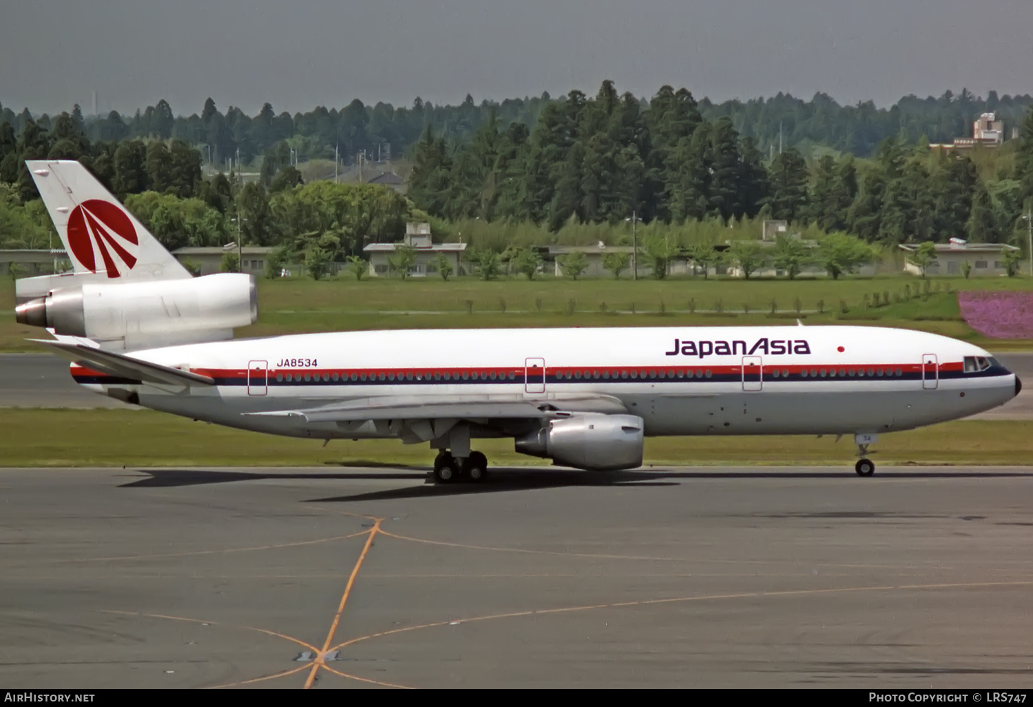 Aircraft Photo of JA8534 | McDonnell Douglas DC-10-40 | Japan Asia Airways - JAA | AirHistory.net #338886