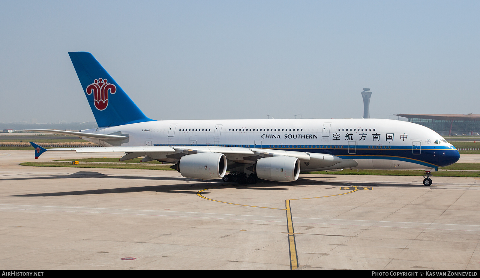 Aircraft Photo of B-6140 | Airbus A380-841 | China Southern Airlines | AirHistory.net #338894