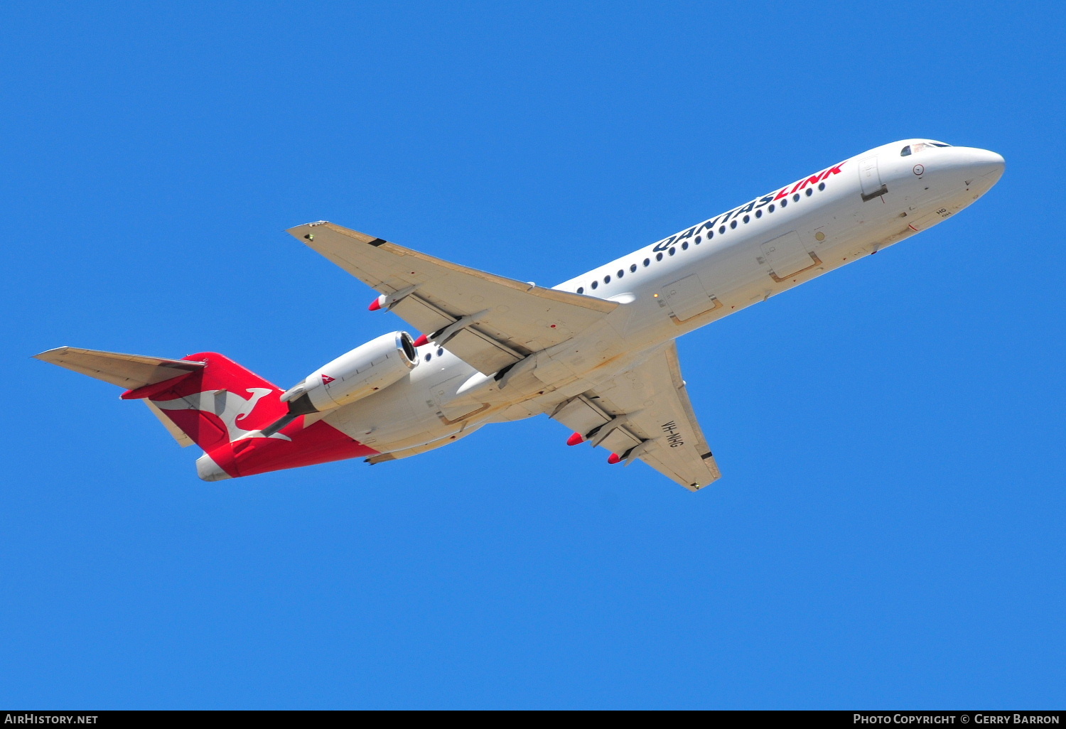 Aircraft Photo of VH-NHG | Fokker 100 (F28-0100) | QantasLink | AirHistory.net #338900