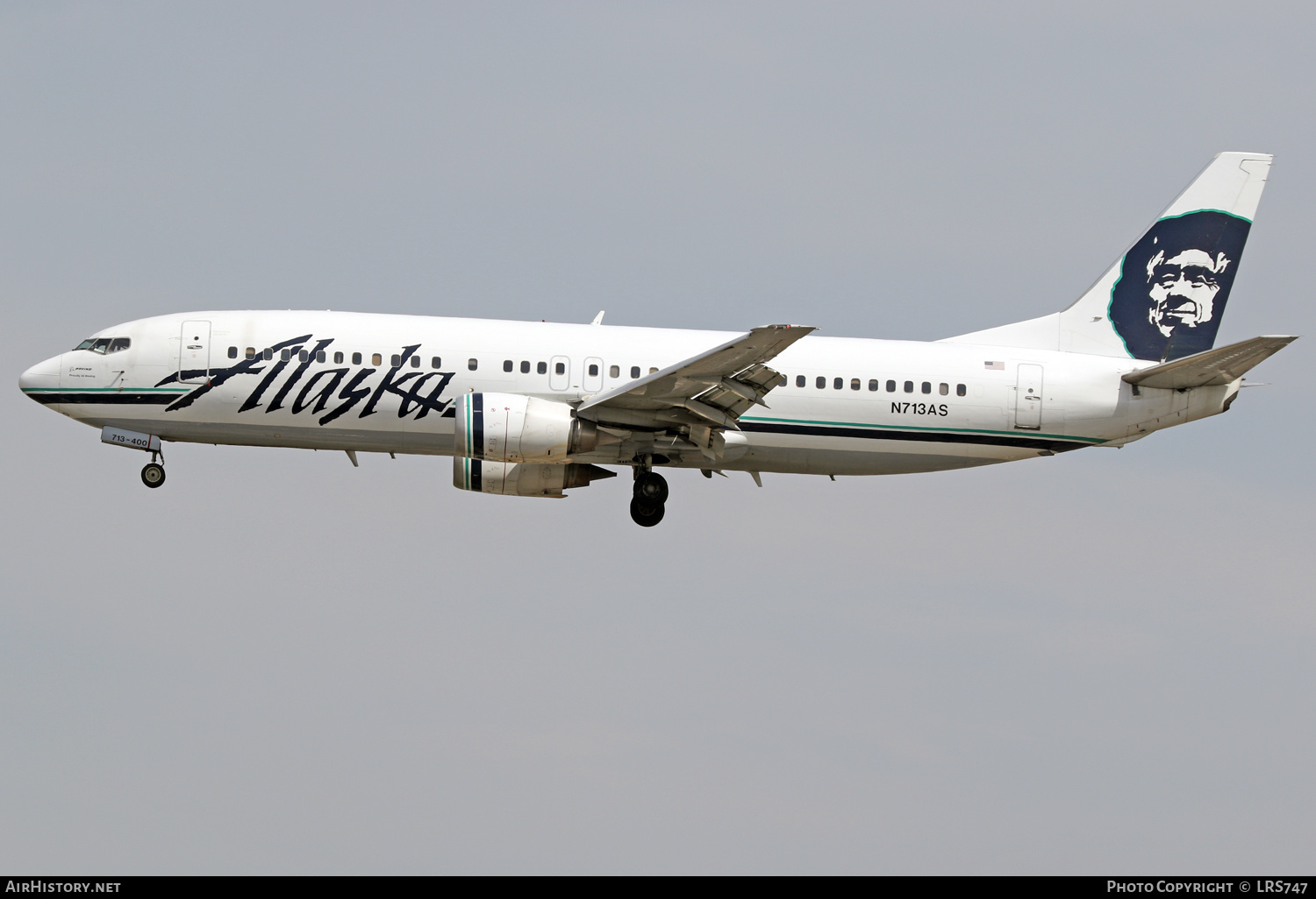 Aircraft Photo of N713AS | Boeing 737-490 | Alaska Airlines | AirHistory.net #338928