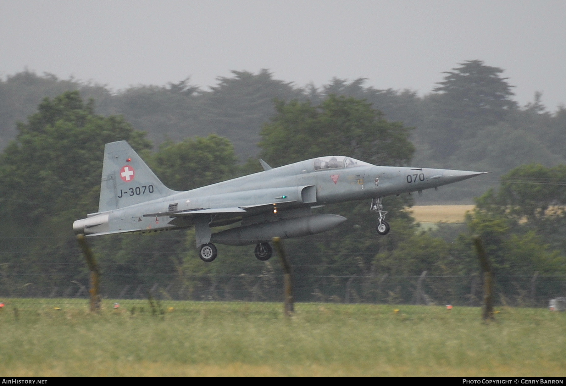 Aircraft Photo of J-3070 | Northrop F-5E Tiger II | Switzerland - Air Force | AirHistory.net #338937