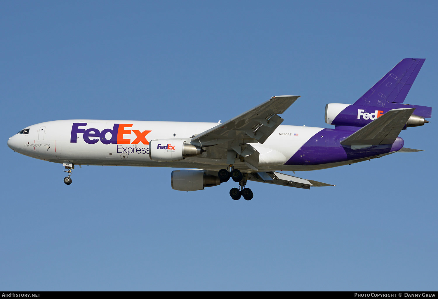 Aircraft Photo of N396FE | Boeing MD-10-10F | FedEx Express | AirHistory.net #338940