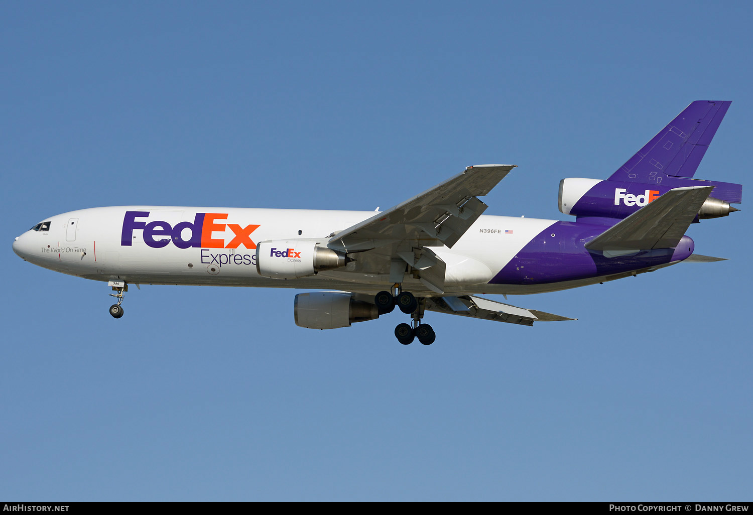 Aircraft Photo of N396FE | Boeing MD-10-10F | FedEx Express - Federal Express | AirHistory.net #338940