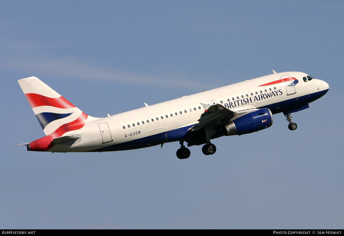 Aircraft Photo of G-EUOB | Airbus A319-131 | British Airways | AirHistory.net #338946
