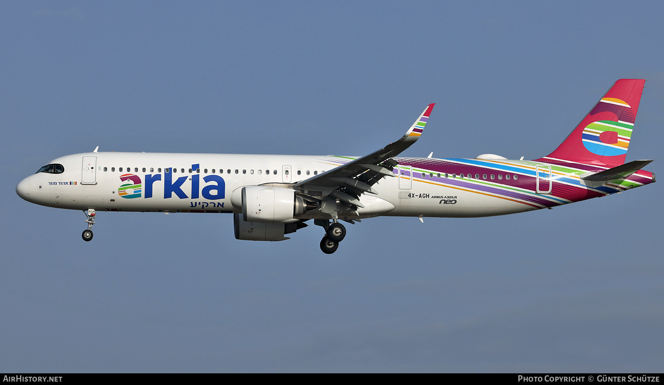 Aircraft Photo of 4X-AGH | Airbus A321-251NX | Arkia Israeli Airlines | AirHistory.net #338957