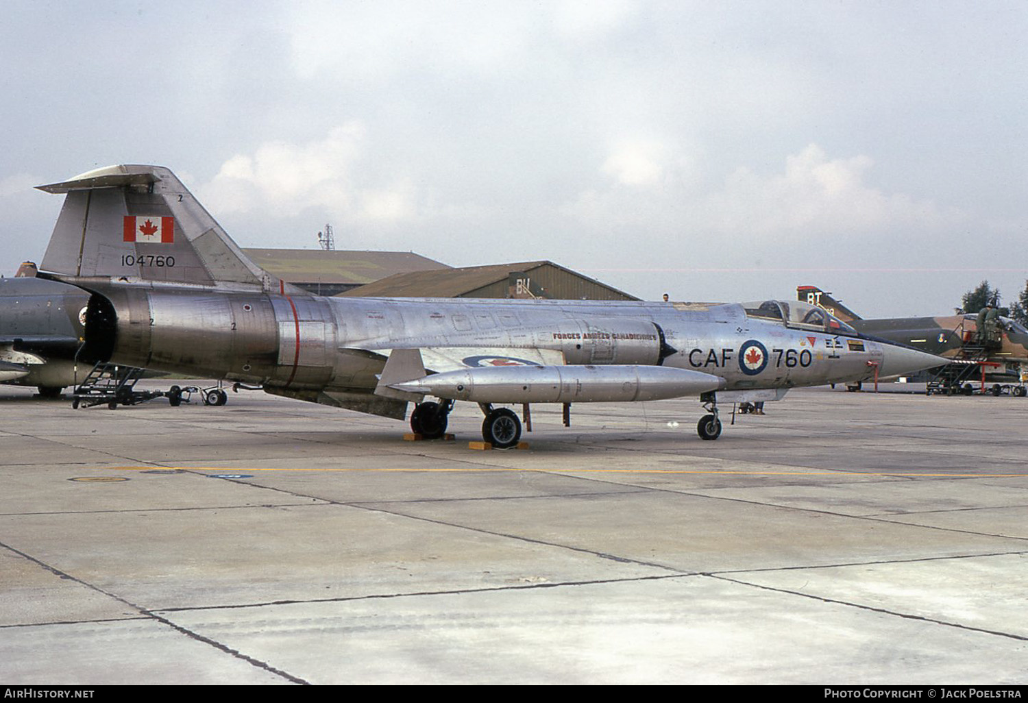 Aircraft Photo of 104760 | Canadair CF-104 Starfighter | Canada - Air Force | AirHistory.net #338962