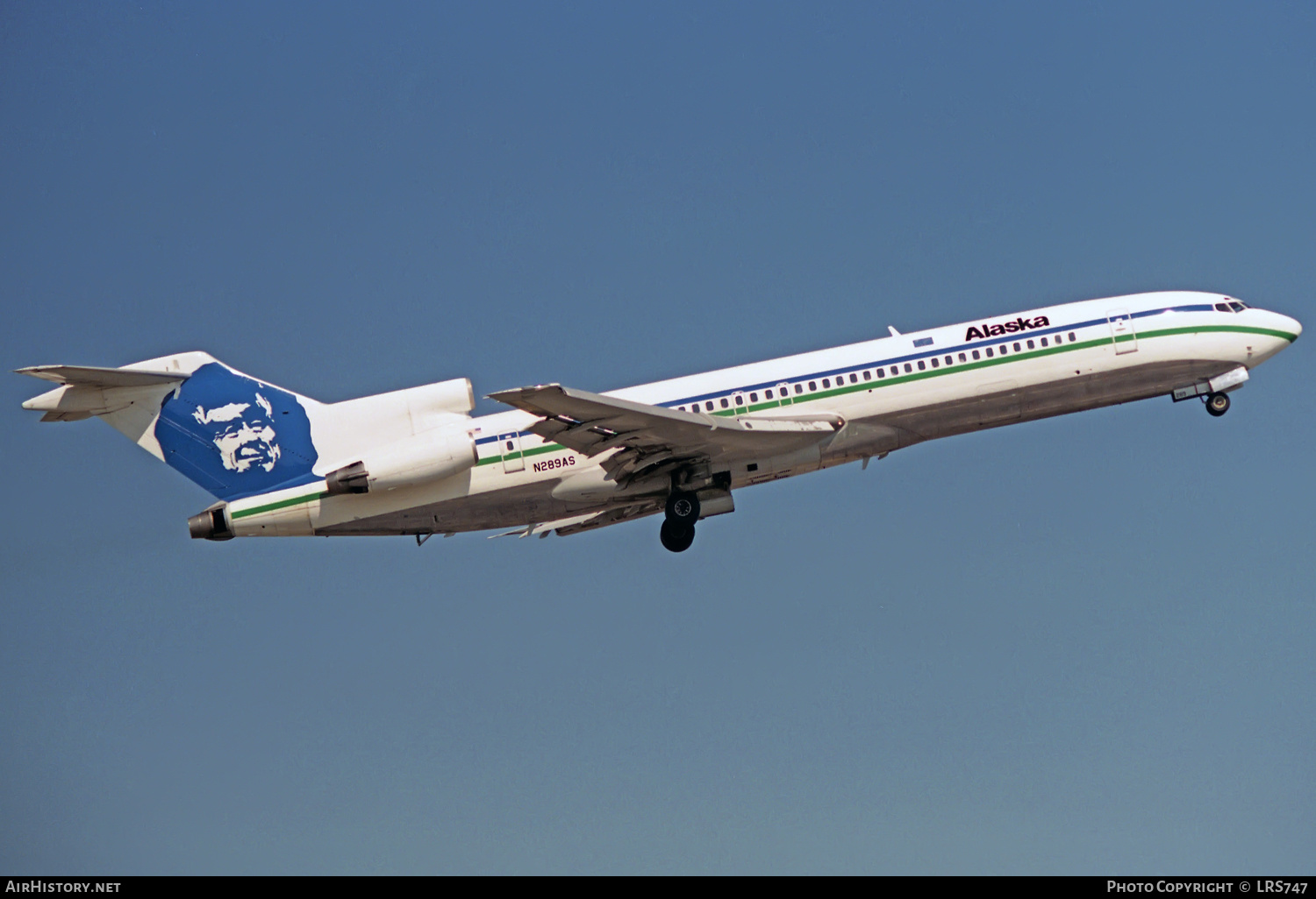 Aircraft Photo of N289AS | Boeing 727-227/Adv | Alaska Airlines | AirHistory.net #338963