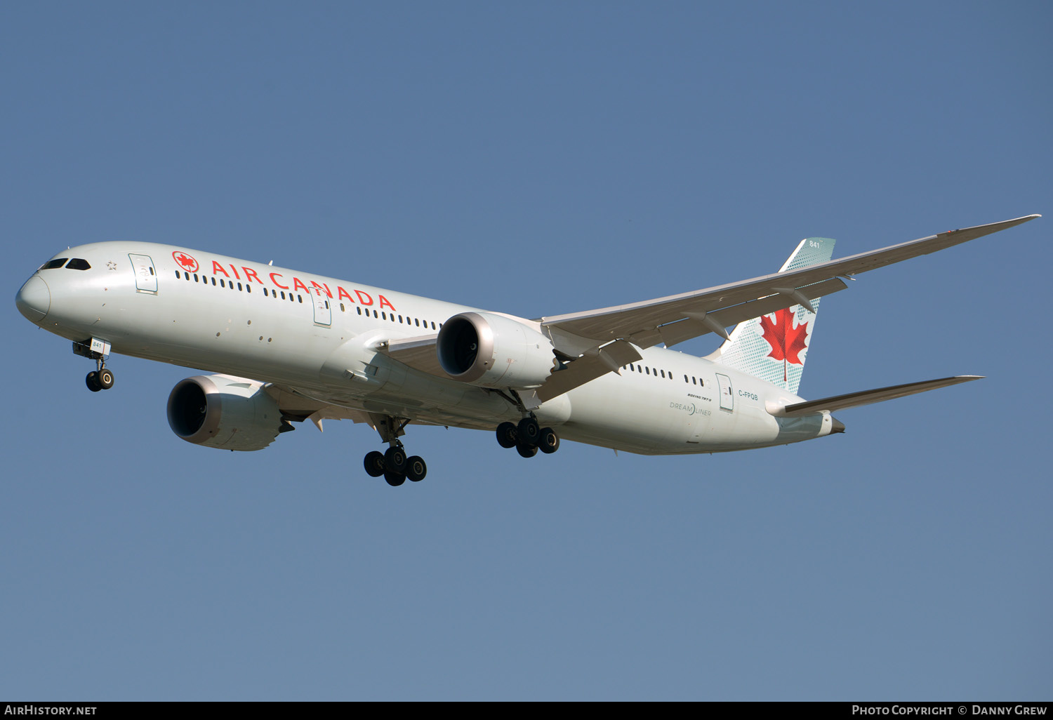 Aircraft Photo of C-FPQB | Boeing 787-9 Dreamliner | Air Canada | AirHistory.net #338971