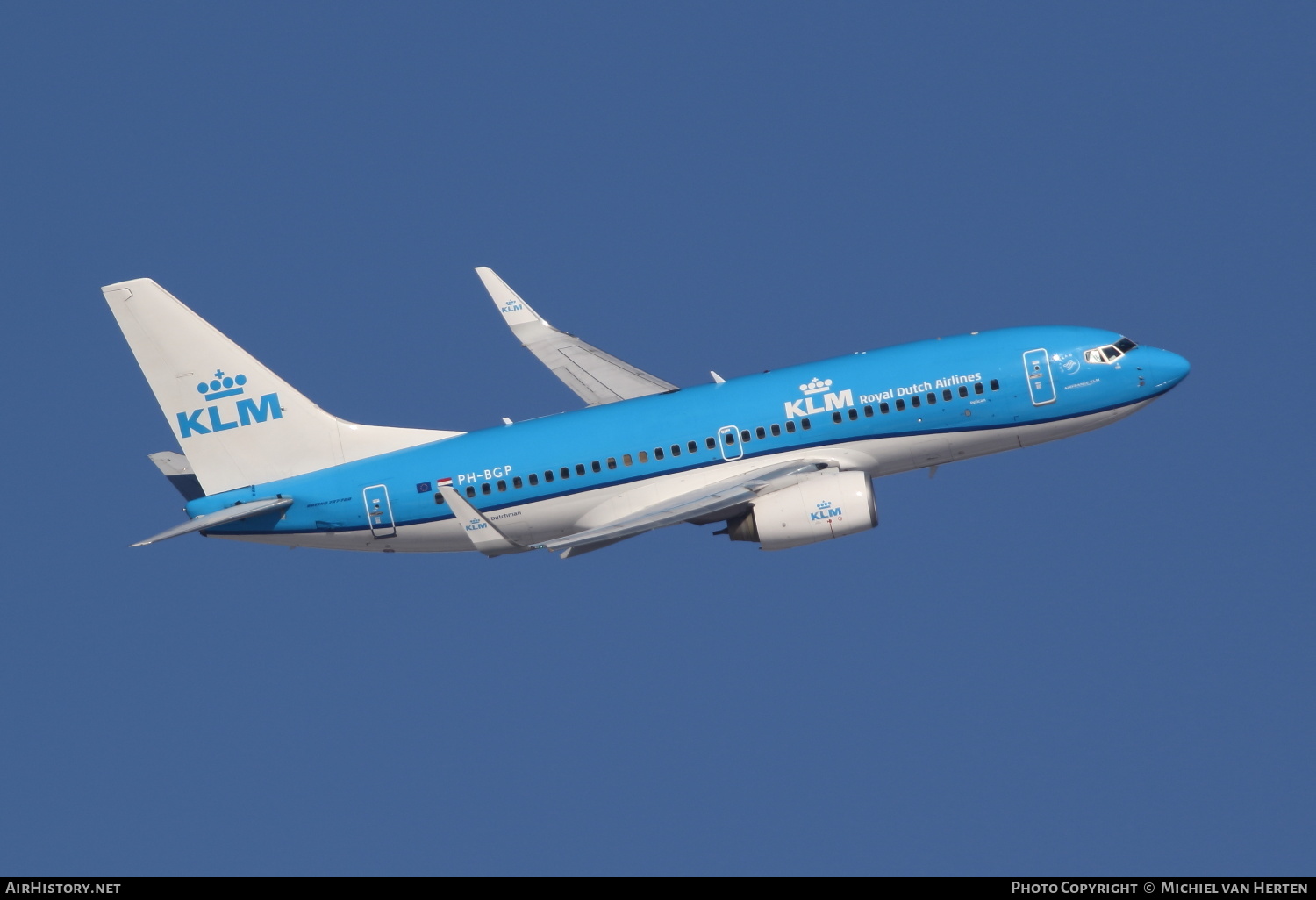 Aircraft Photo of PH-BGP | Boeing 737-7K2 | KLM - Royal Dutch Airlines | AirHistory.net #339001
