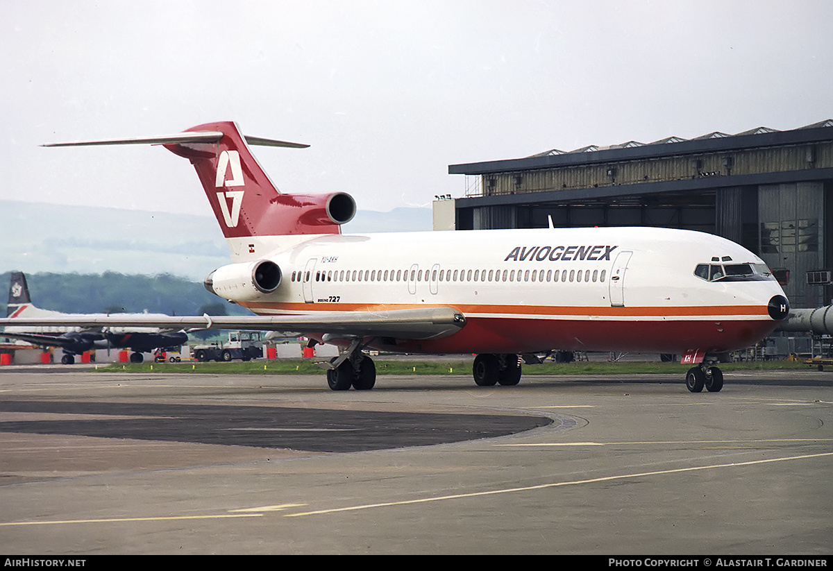 Aircraft Photo of YU-AKH | Boeing 727-2L8/Adv | Aviogenex | AirHistory.net #339015