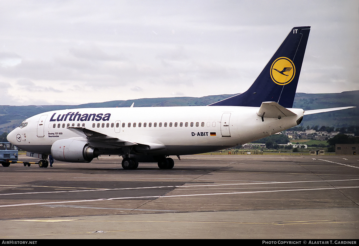 Aircraft Photo of D-ABIT | Boeing 737-530 | Lufthansa | AirHistory.net #339040