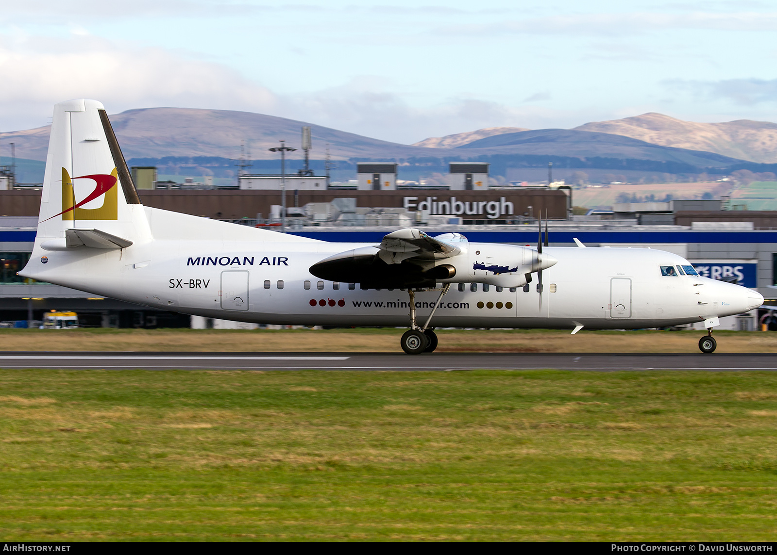 Aircraft Photo of SX-BRV | Fokker 50 | Minoan Air | AirHistory.net #339043