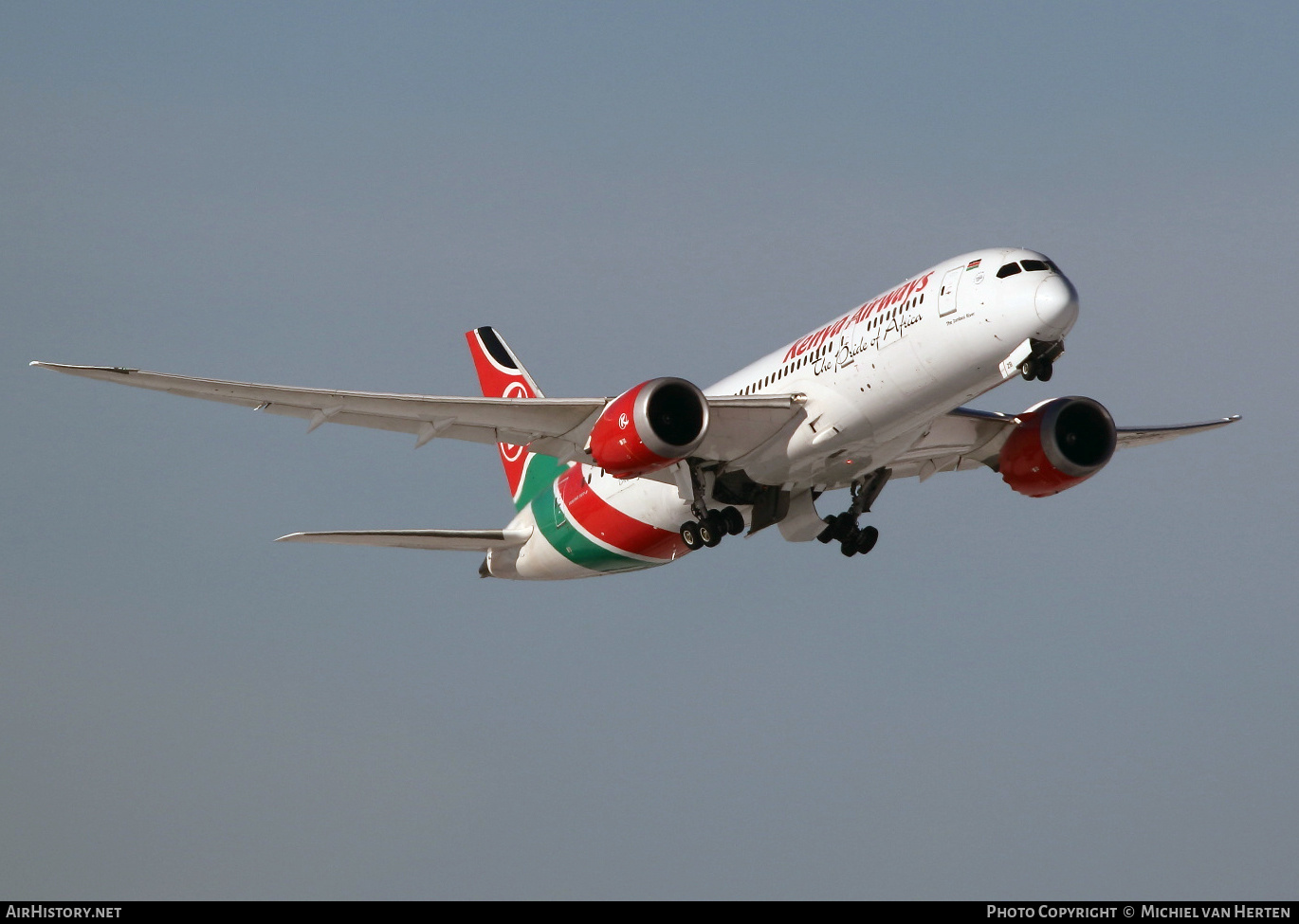 Aircraft Photo of 5Y-KZB | Boeing 787-8 Dreamliner | Kenya Airways | AirHistory.net #339053