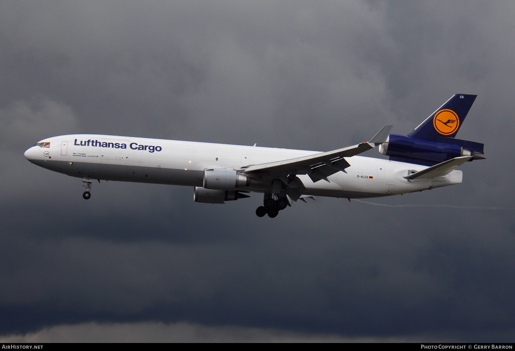 Aircraft Photo of D-ALCG | McDonnell Douglas MD-11F | Lufthansa Cargo | AirHistory.net #339066