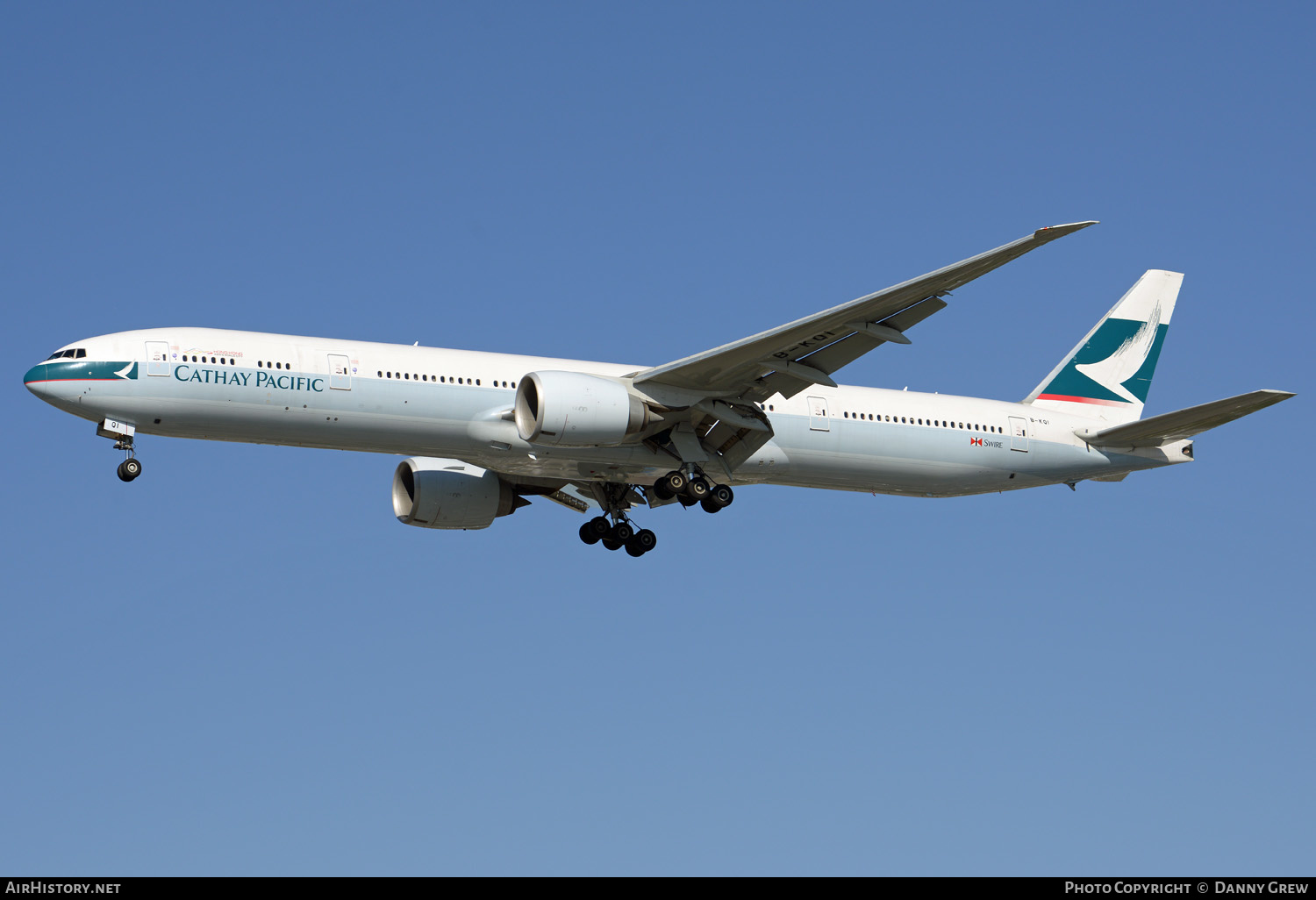 Aircraft Photo of B-KQI | Boeing 777-367/ER | Cathay Pacific Airways | AirHistory.net #339084
