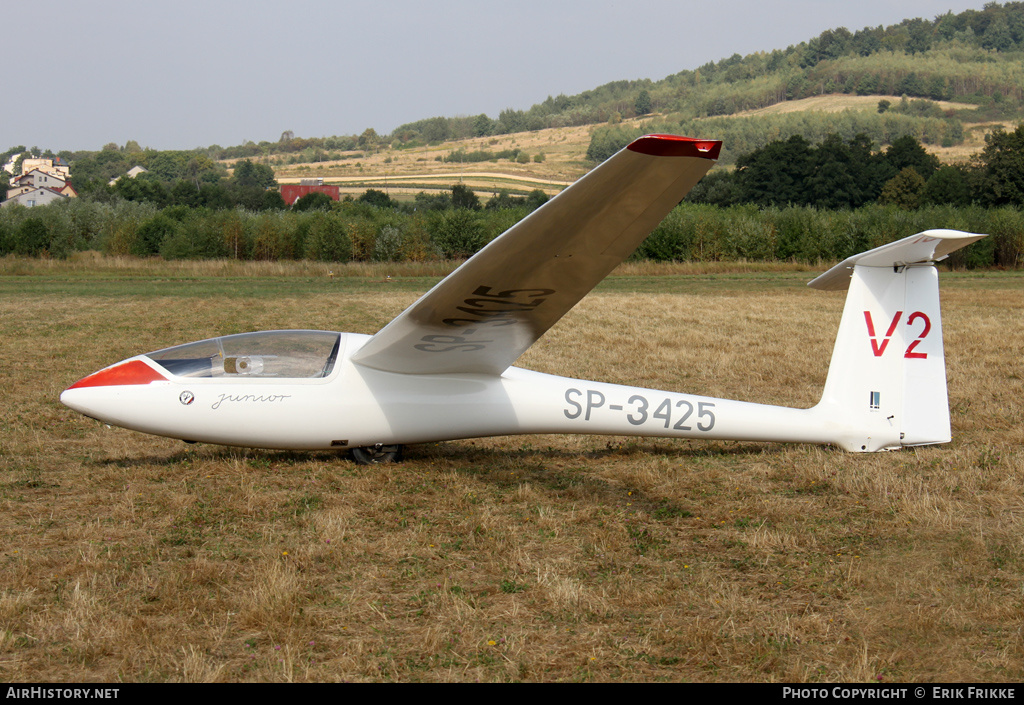 Aircraft Photo of SP-3425 | PZL-Bielsko SZD-51-1 Junior | AirHistory.net #339087