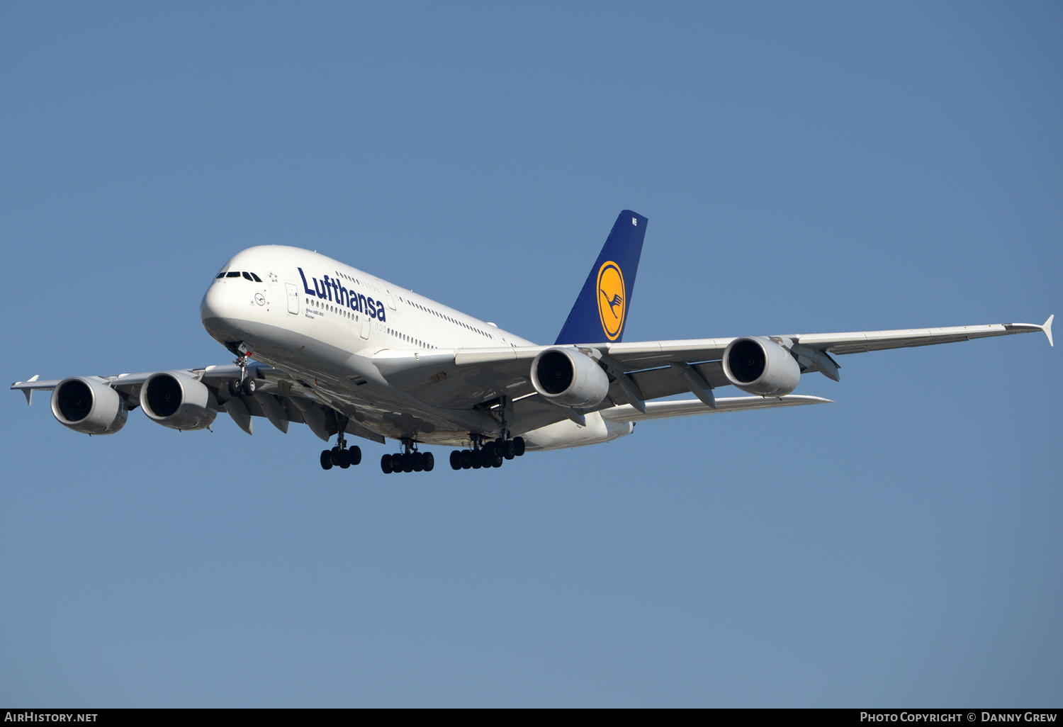 Aircraft Photo of D-AIMB | Airbus A380-841 | Lufthansa | AirHistory.net #339096