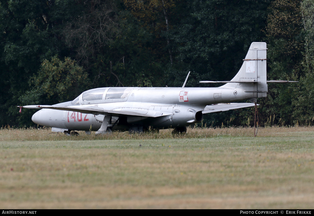 Aircraft Photo of 1402 | PZL-Mielec TS-11 Iskra bis DF | Poland - Air Force | AirHistory.net #339100