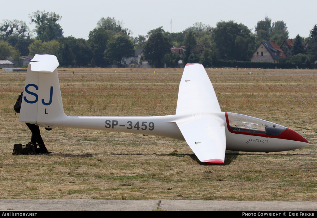 Aircraft Photo of SP-3459 | PZL-Bielsko SZD-51-1 Junior | AirHistory.net #339103
