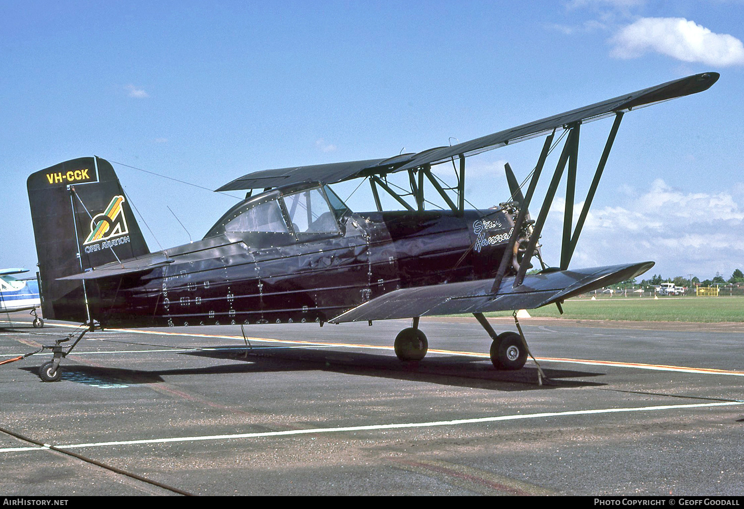 Aircraft Photo of VH-CCK | Grumman G-164 Ag-Cat | Orr Aviation | AirHistory.net #339113