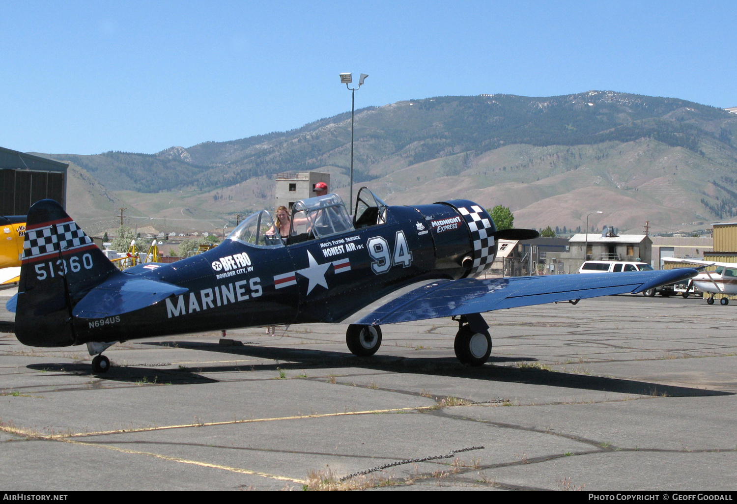 Aircraft Photo of N694US / 51360 | North American SNJ-4 Texan | USA - Marines | AirHistory.net #339116