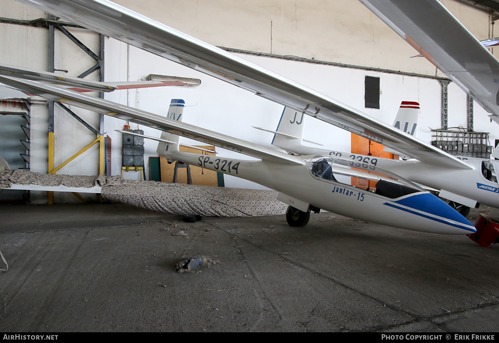 Aircraft Photo of SP-3214 | PZL-Bielsko SZD-52 Jantar 15 | AirHistory.net #339118