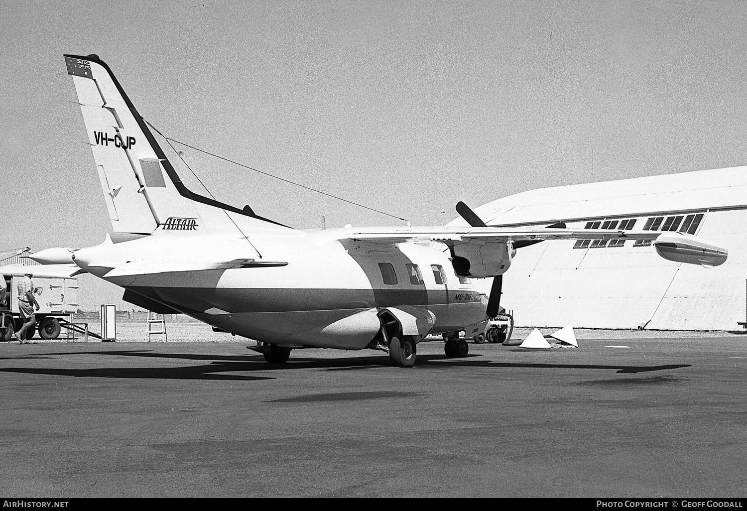 Aircraft Photo of VH-CJP | Mitsubishi MU-2G (MU-2B-30) | Altair | AirHistory.net #339127