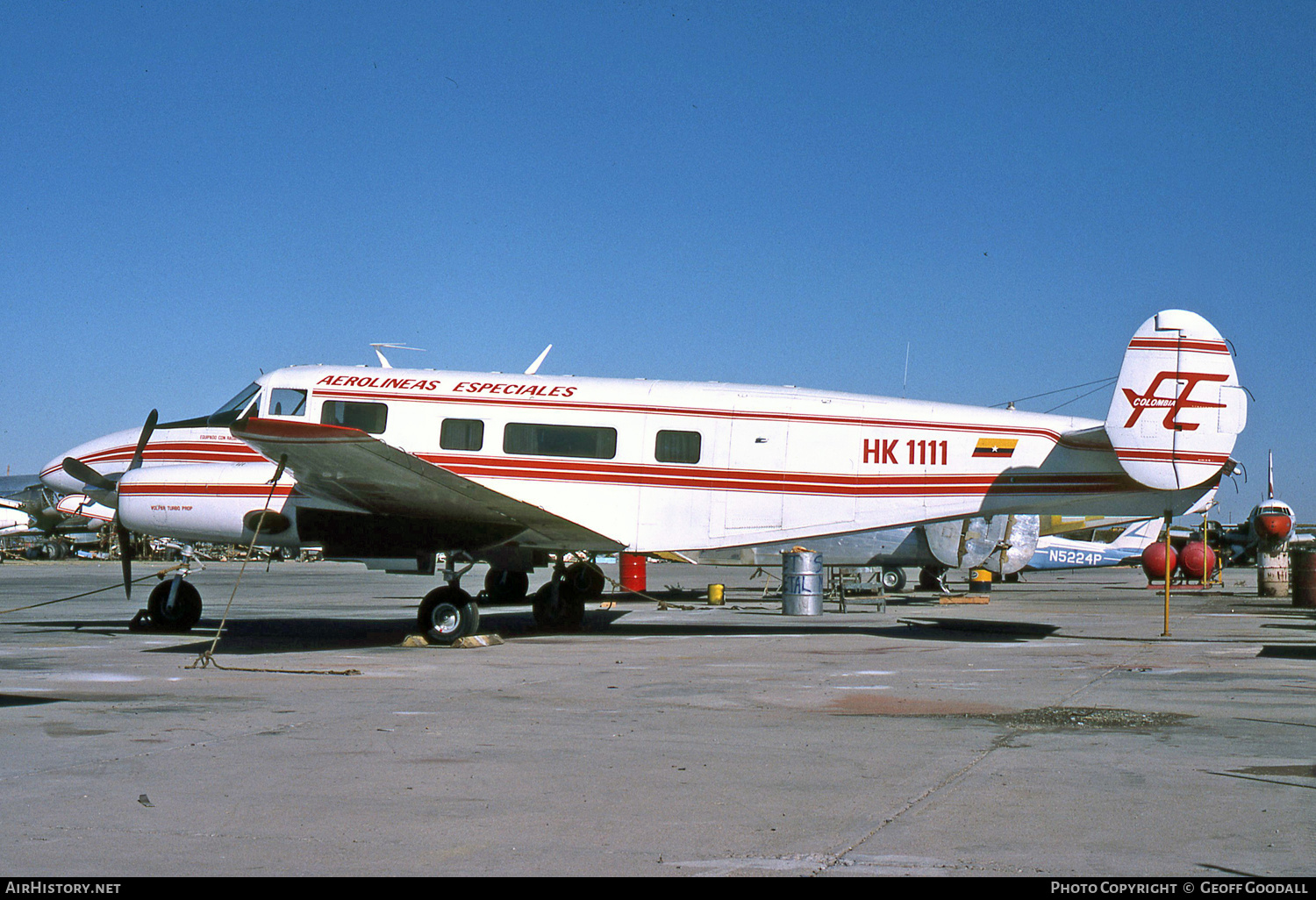 Aircraft Photo of HK-1111 | Hamilton Turboliner | Aerolíneas Especiales | AirHistory.net #339135