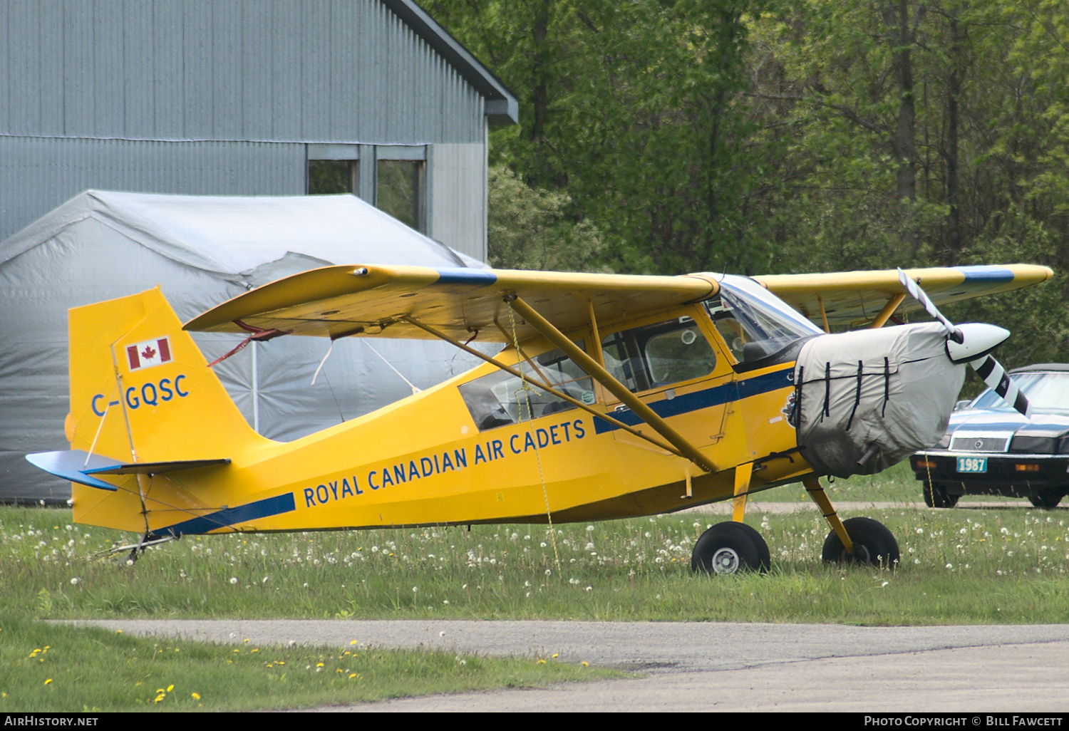 Aircraft Photo of C-GQSC | Bellanca 8GCBC Scout | Royal Canadian Air Cadets | AirHistory.net #339138